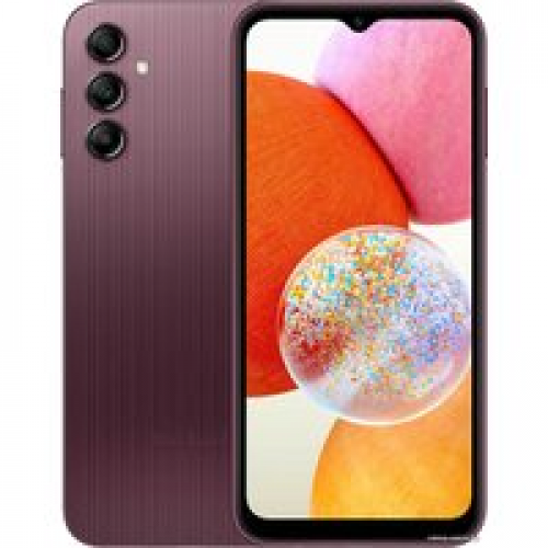 Телефон Samsung Galaxy A14 SM-A145F/DSN Mediatek Helio G80 6GB/128GB (бордовый)