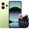 Телефон Xiaomi Redmi Note 14 6GB/128GB международная версия (зеленый) + наушники Xiaomi Redmi Buds 6 Lite (черный) по акции