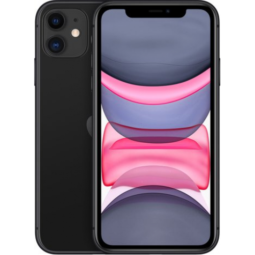 Телефон Apple iPhone 11 64GB Dual SIM (черный)