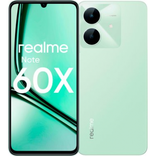 Телефон Realme Note 60x RMX3938 3GB/64GB (зеленый)