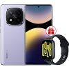 Телефон Xiaomi Redmi Note 14 Pro+ 5G 8GB/256GB международная версия (фиолетовый) + умные часы Xiaomi Redmi Watch 5 Active (черный) по акции