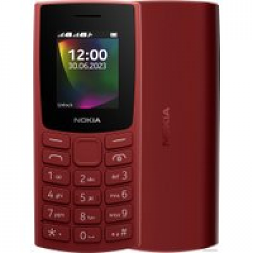 Телефон Nokia 106 (2023) Dual SIM TA-1564 (красный)