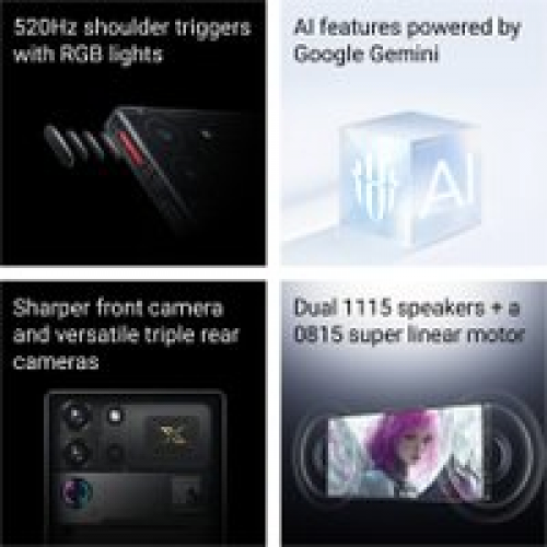 Телефон Nubia RedMagic 10S Pro NX789J 24GB/1TB международная версия (лунный свет)