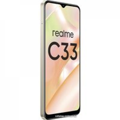 Телефон Realme C33 RMX3624 4GB/64GB международная версия (золотистый)