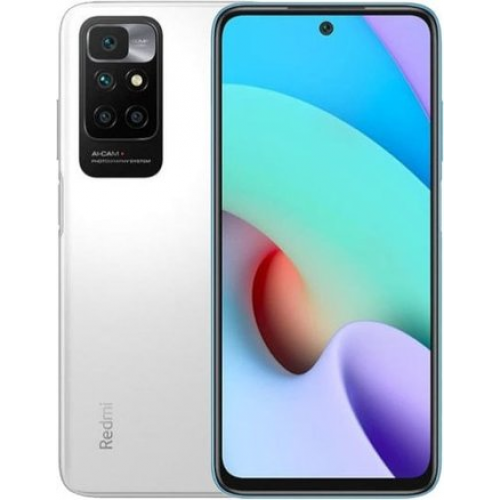 Телефон Xiaomi Redmi 10 без NFC 4GB/128GB международная версия (белая галька)